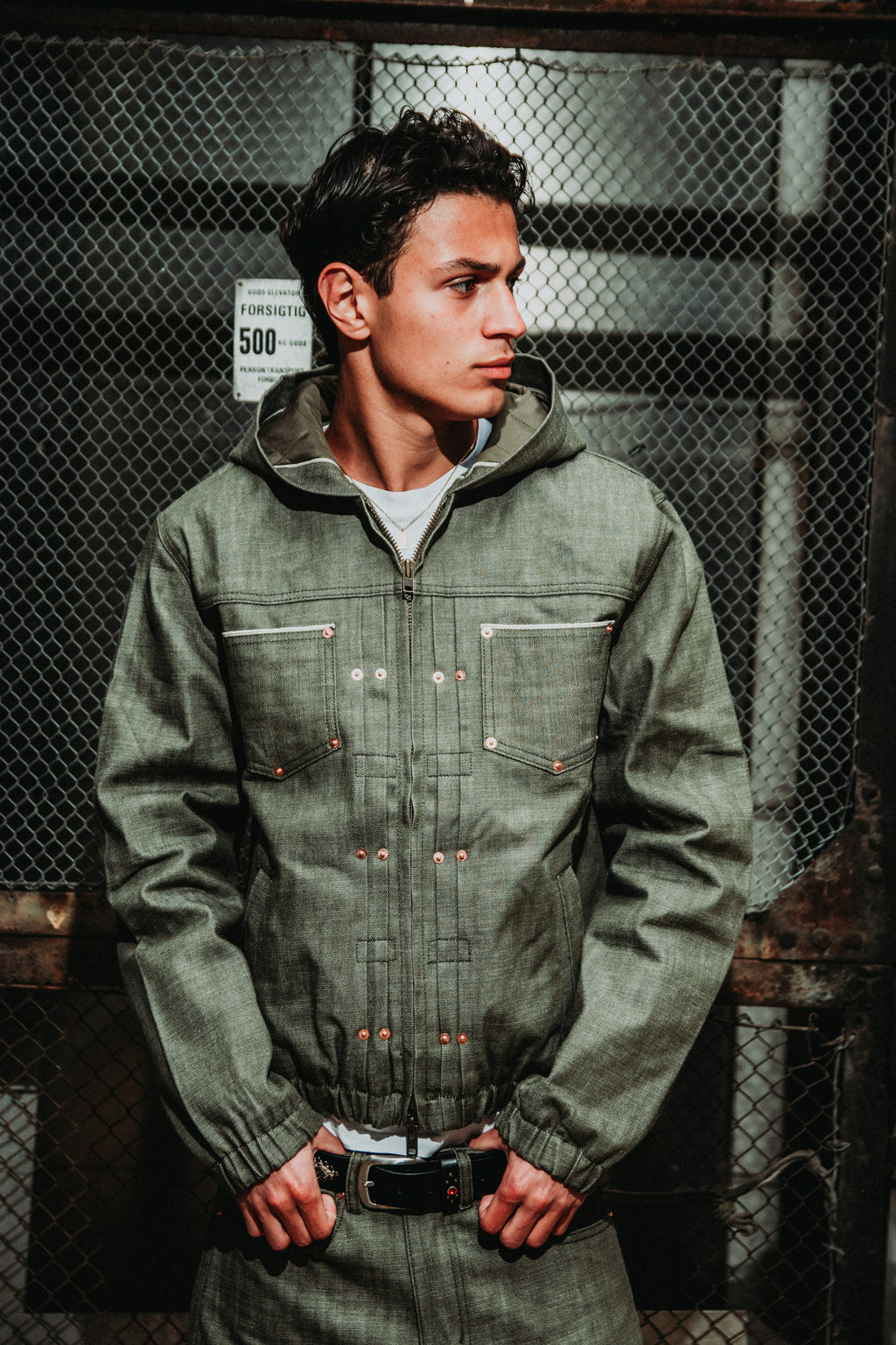 Selvedge denim jacket