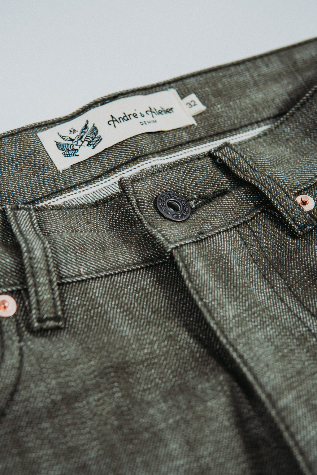 Selvedge denim jeans