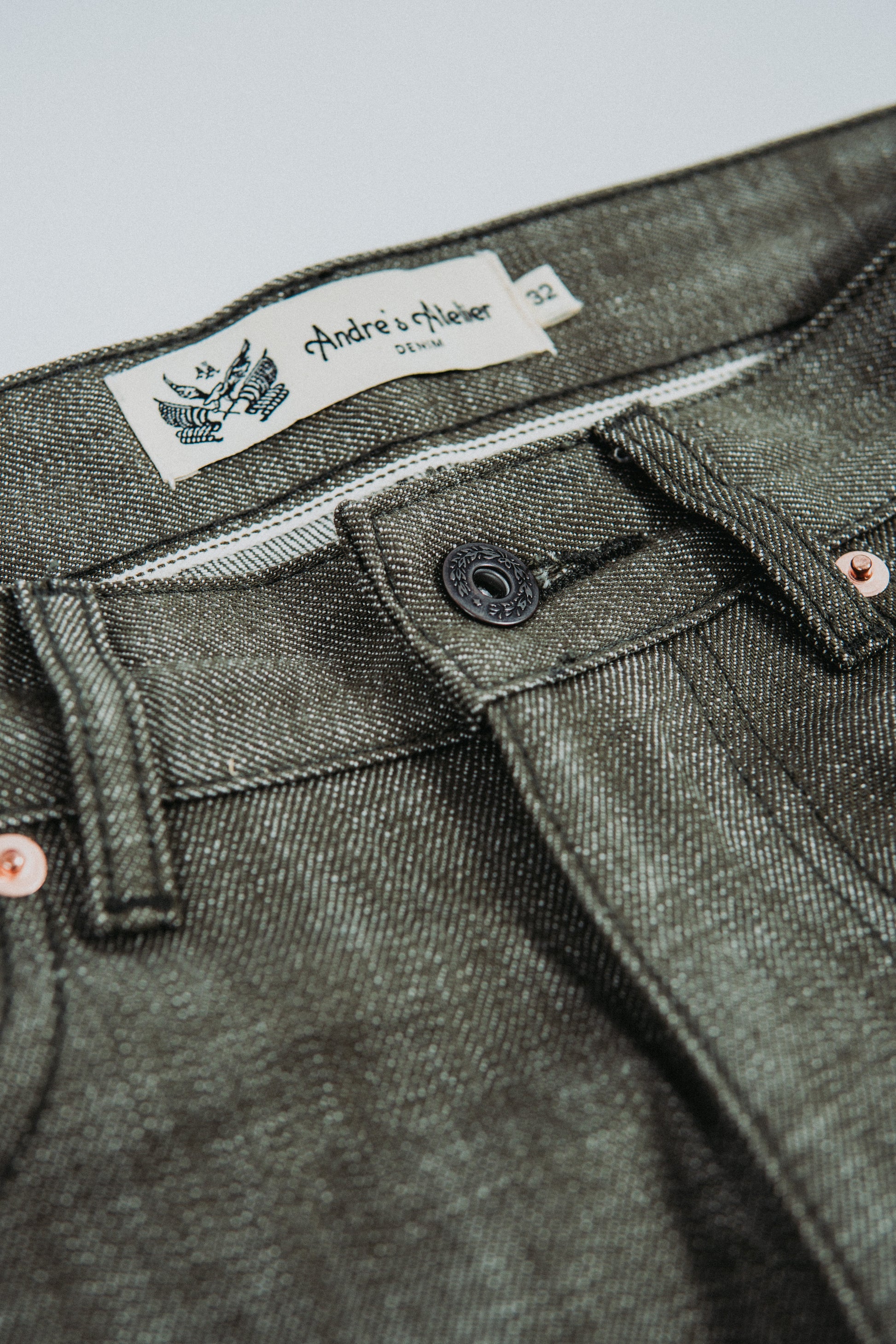 Selvedge denim jeans