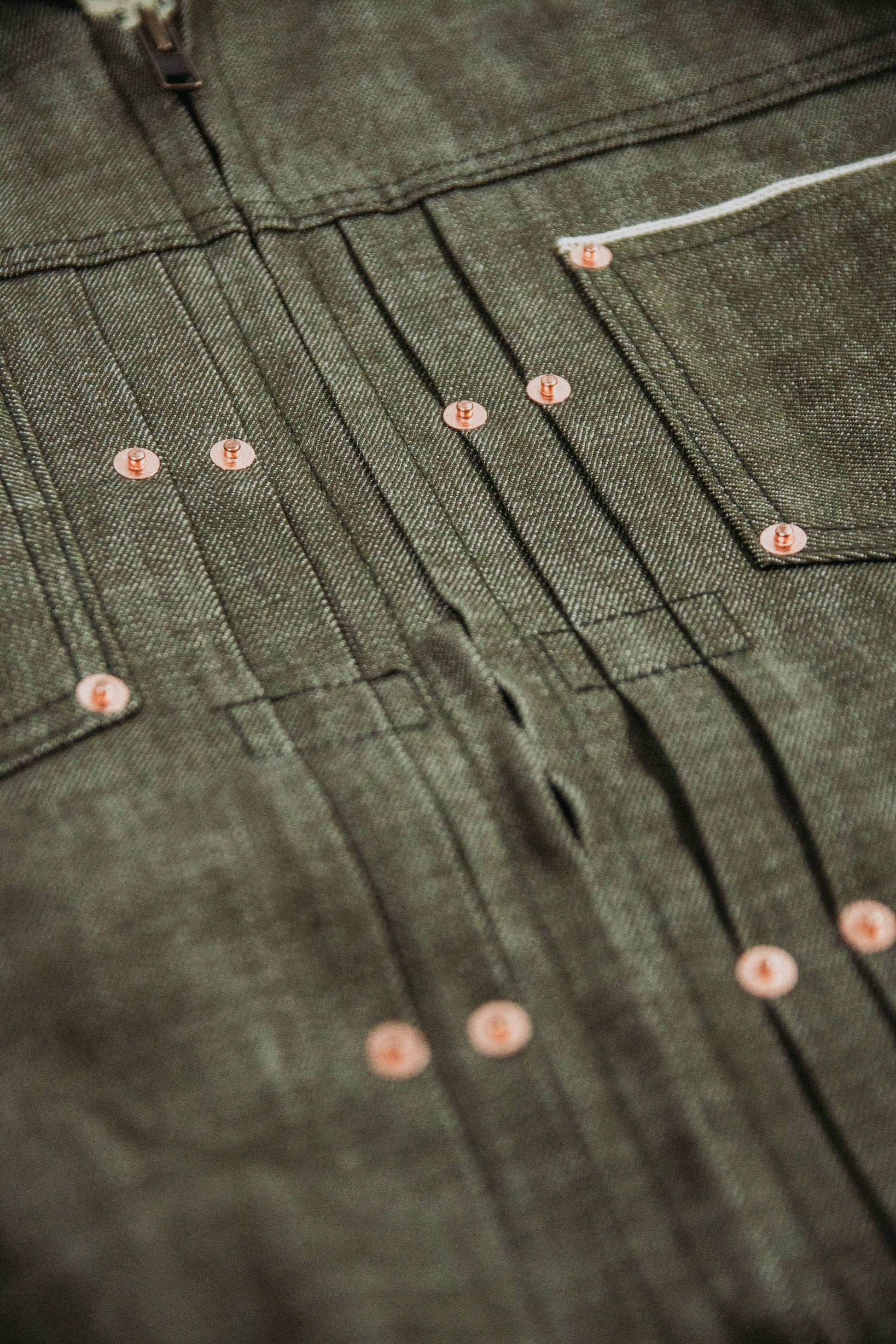 Selvedge denim jacket