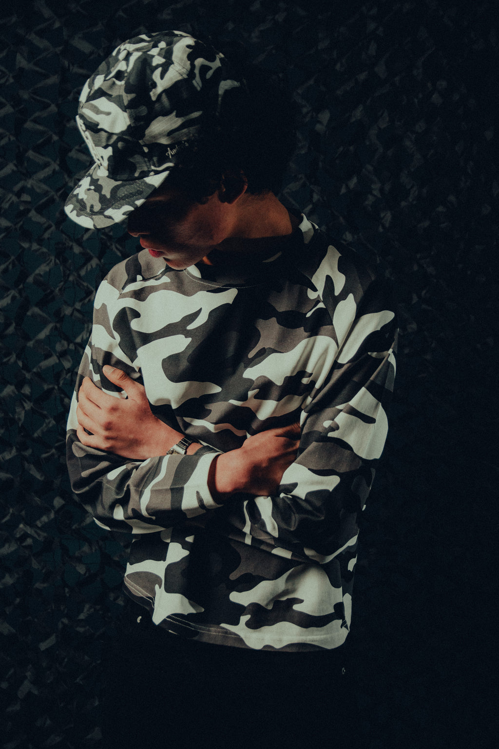 Snow camo long sleeve