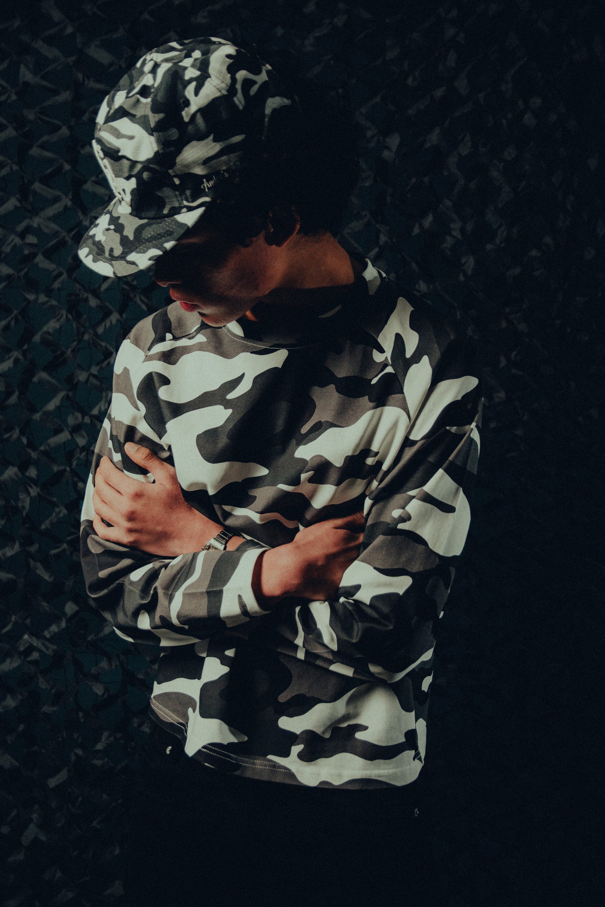 Snow camo long sleeve