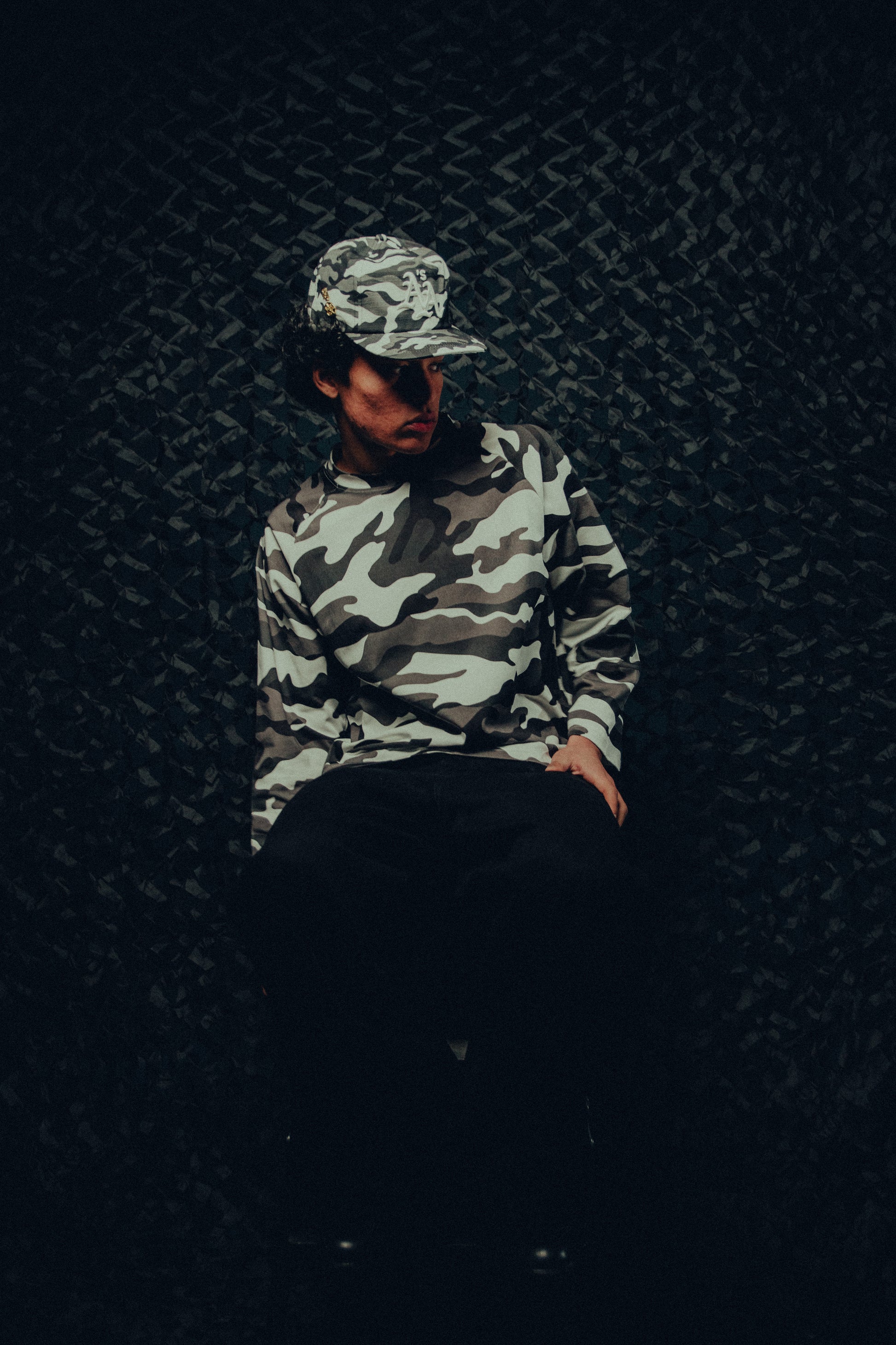 Snow camo long sleeve