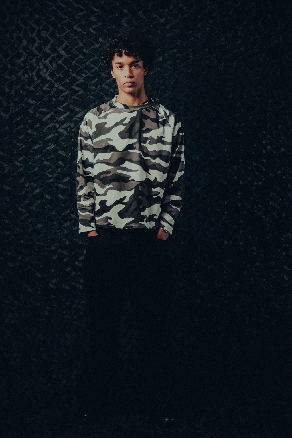 Snow camo long sleeve