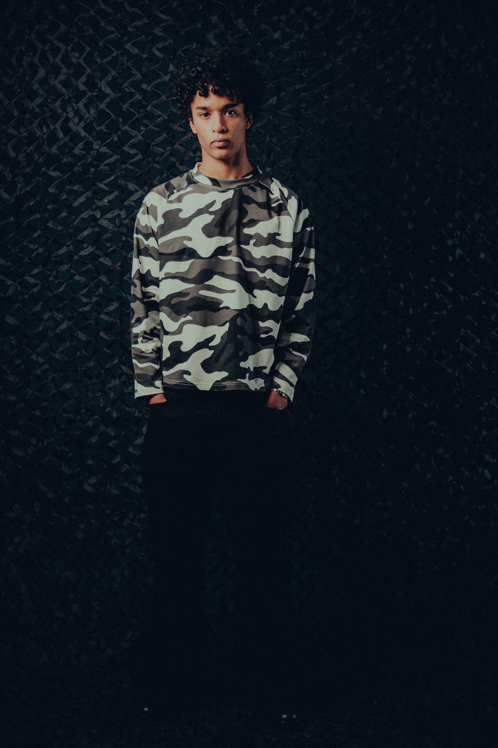 Snow camo long sleeve