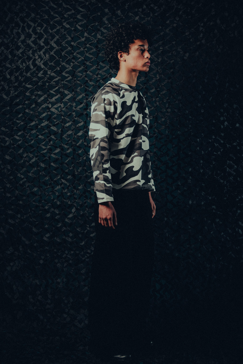 Snow camo long sleeve