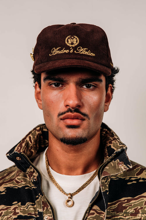 Corduroy snapback