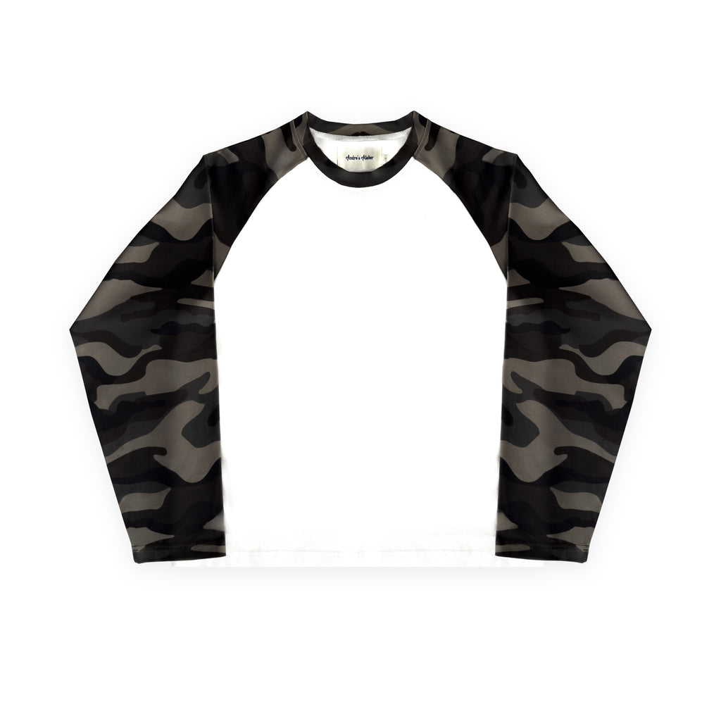 Woodland camo long sleeve