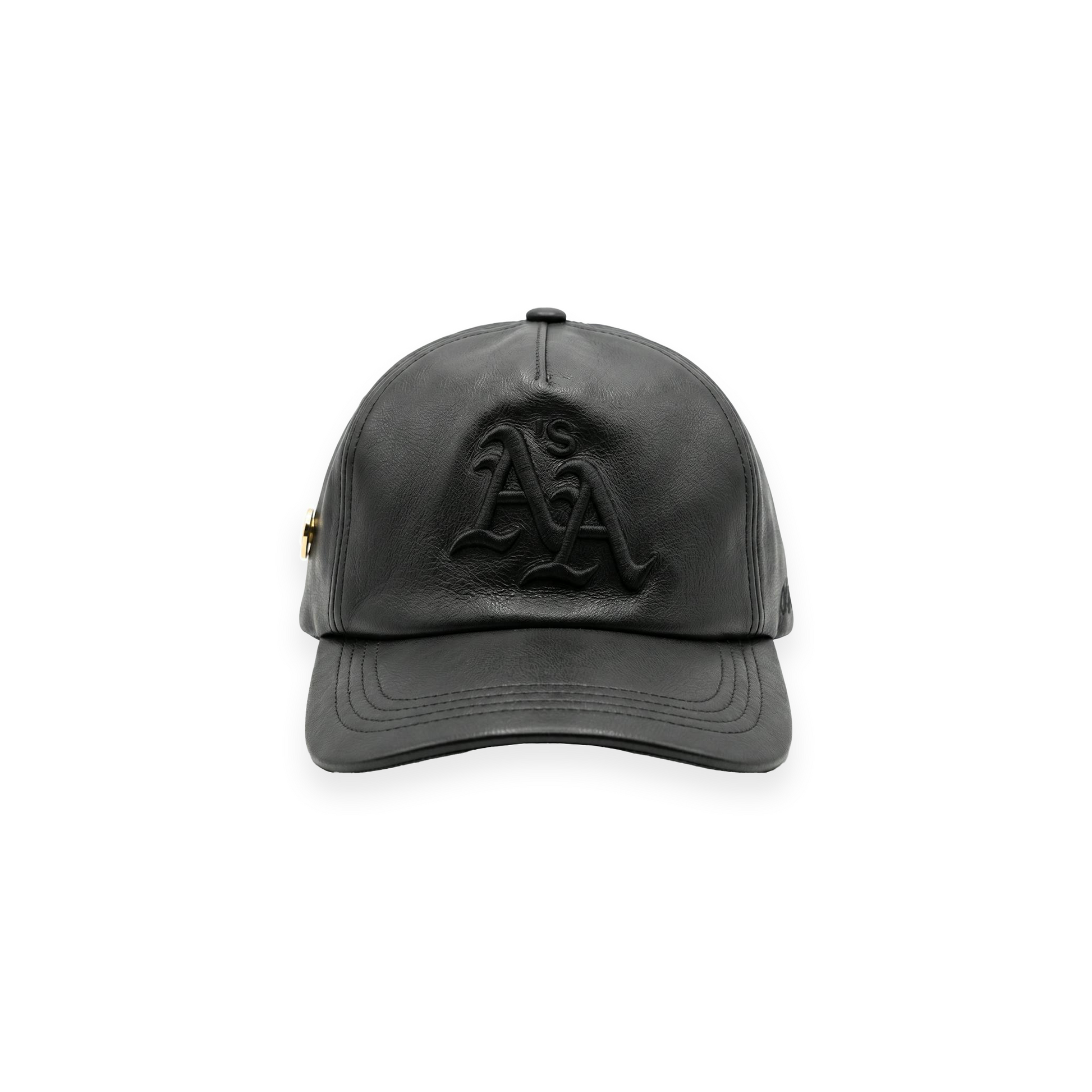 Lamb leather snapback
