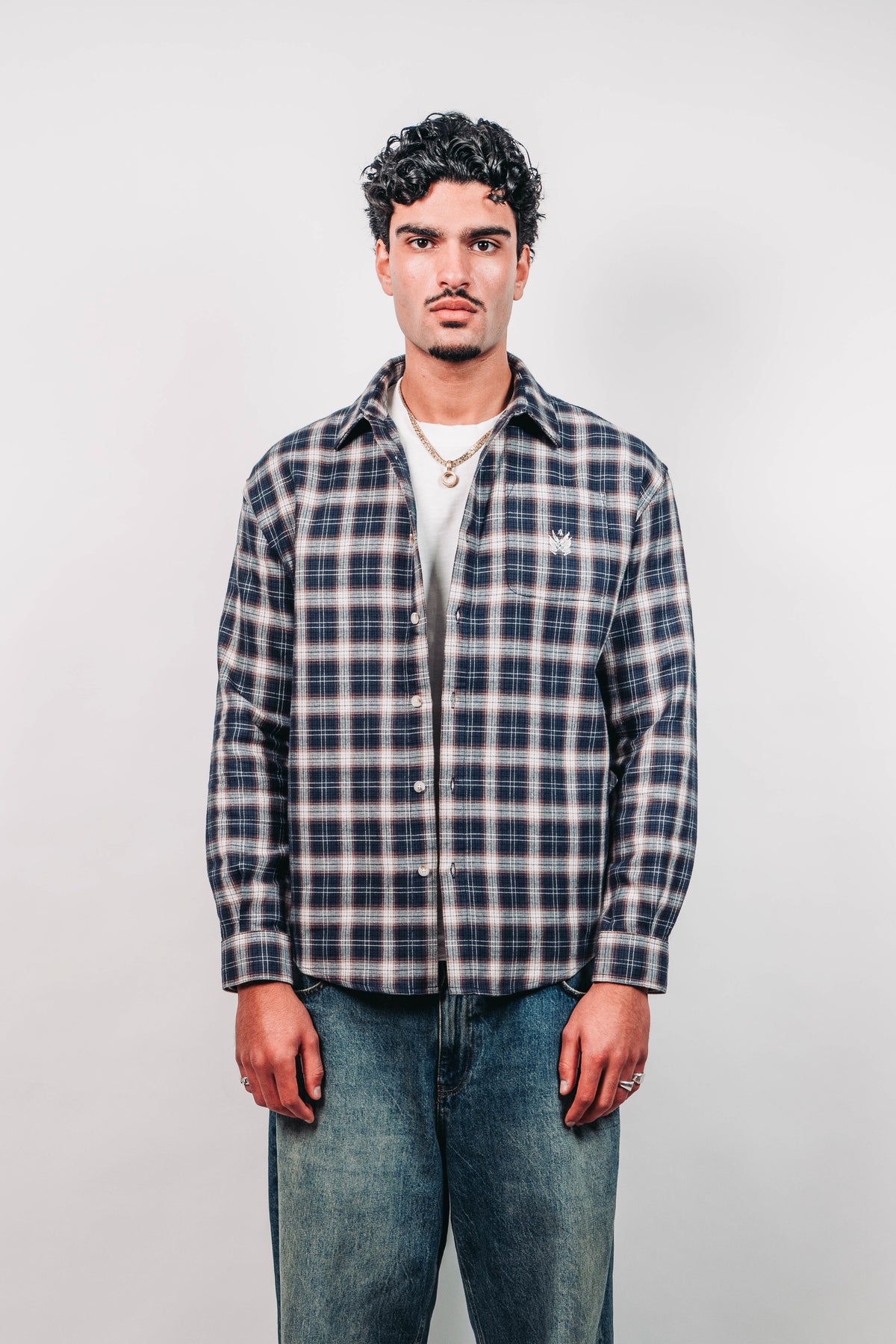 Multi Plaid Shirt