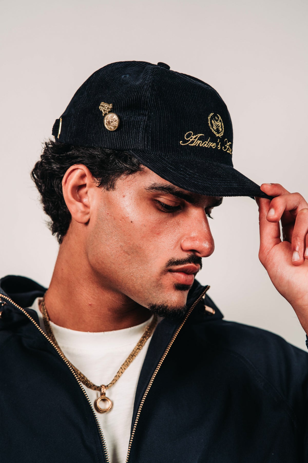 Corduroy snapback