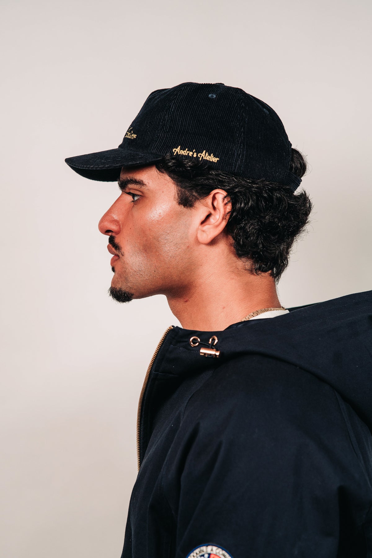 Corduroy snapback