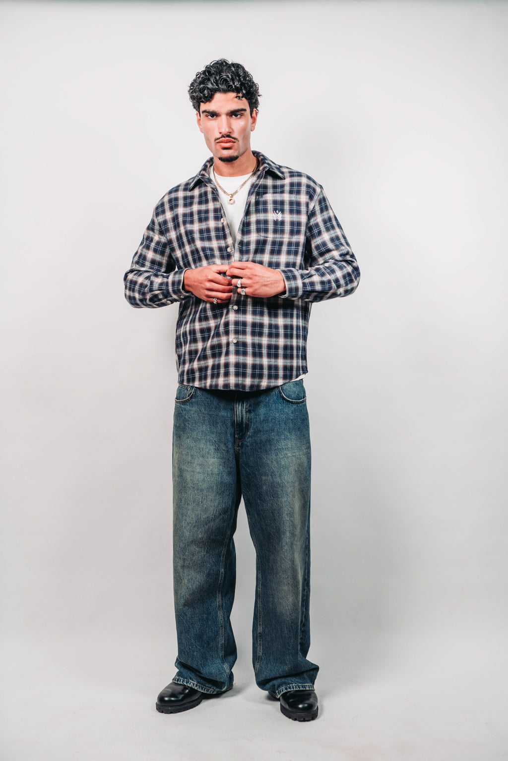Multi Plaid Shirt