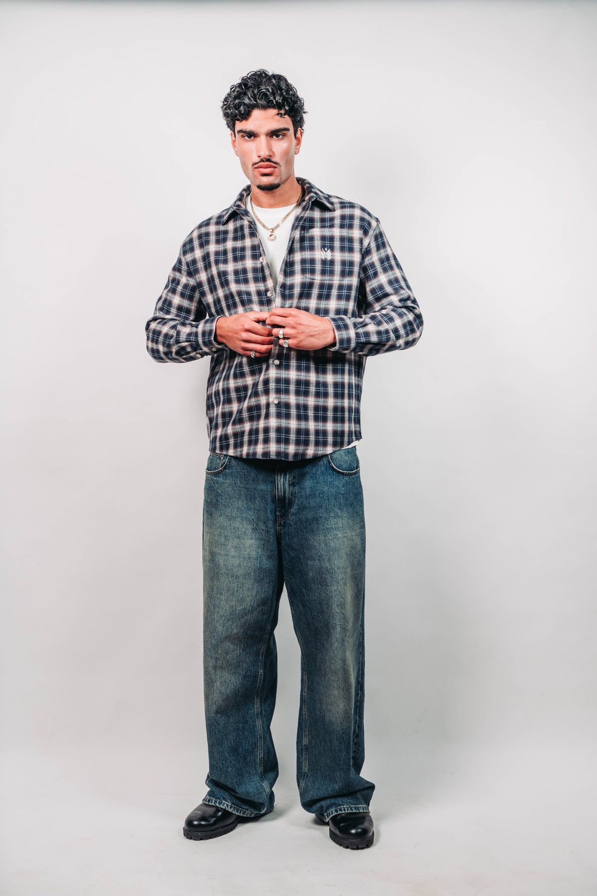 Multi Plaid Shirt