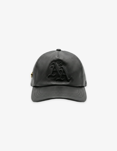 Lamb Leather Snapback