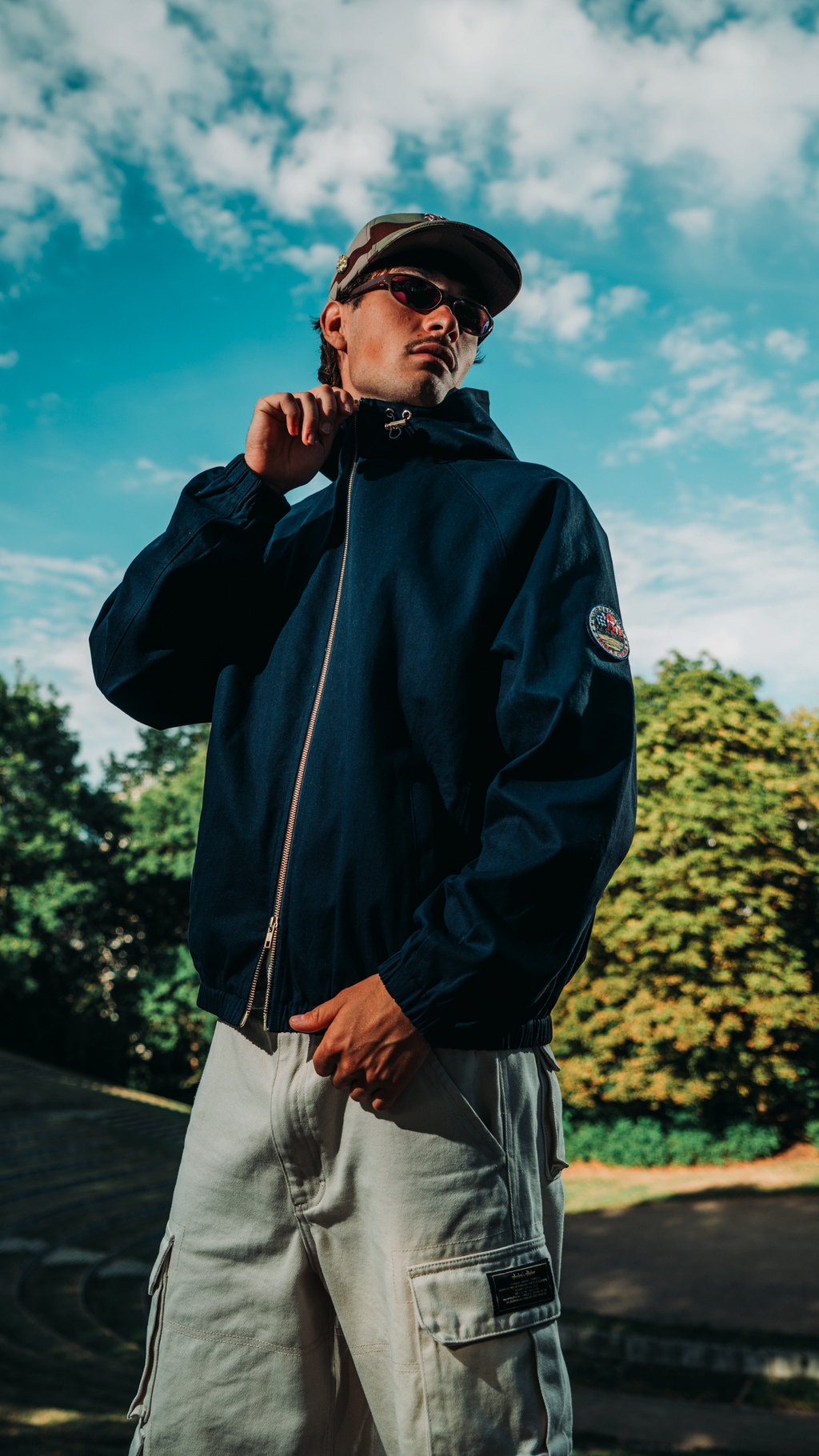 Raglan Windbreaker