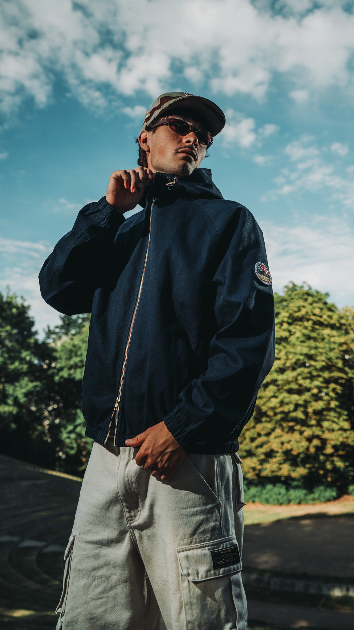 Raglan Windbreaker