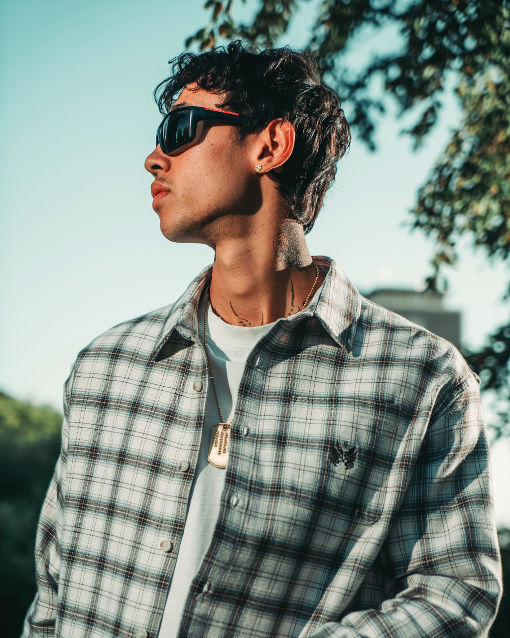 Multi Plaid Shirt