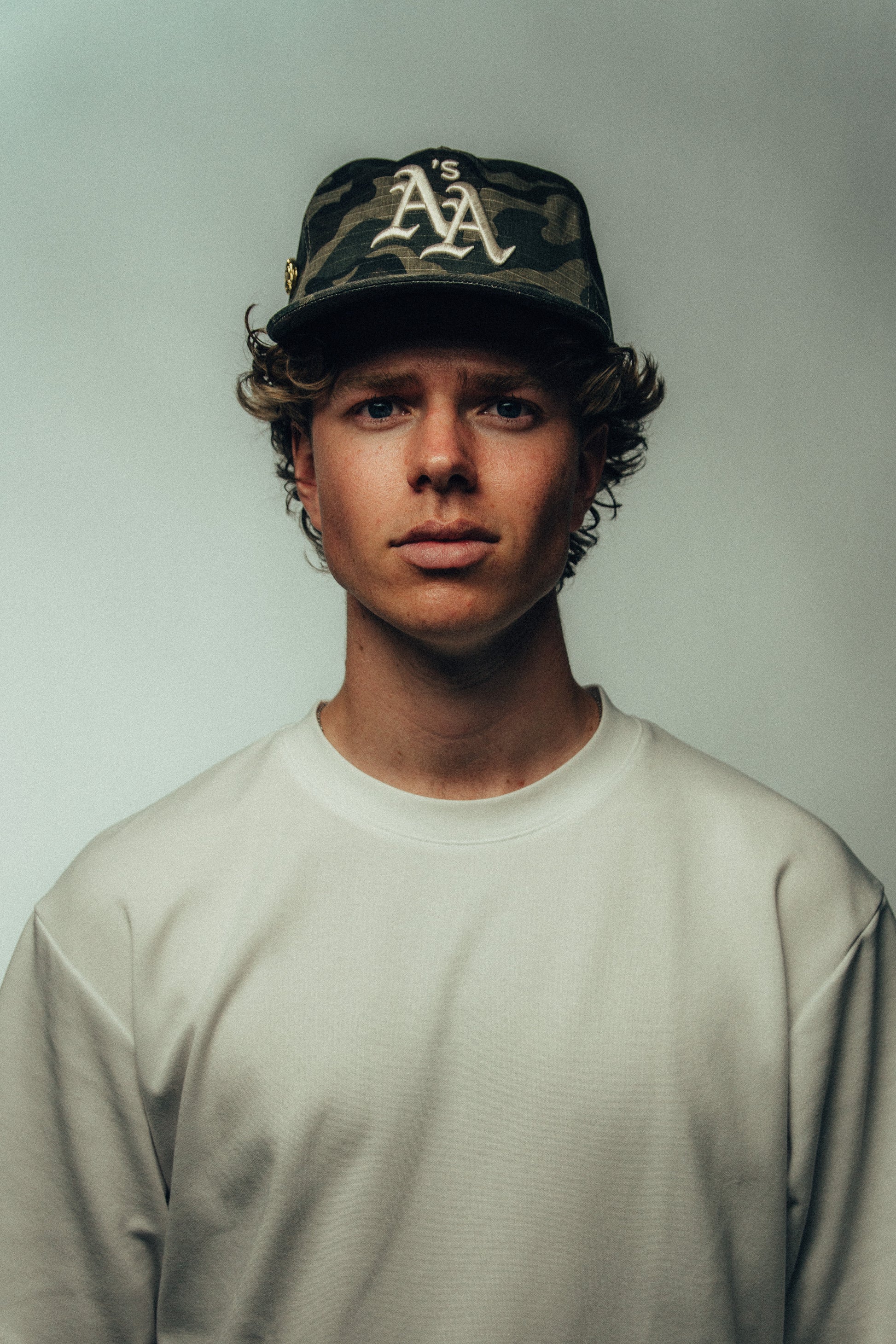 Woodland camo snapback