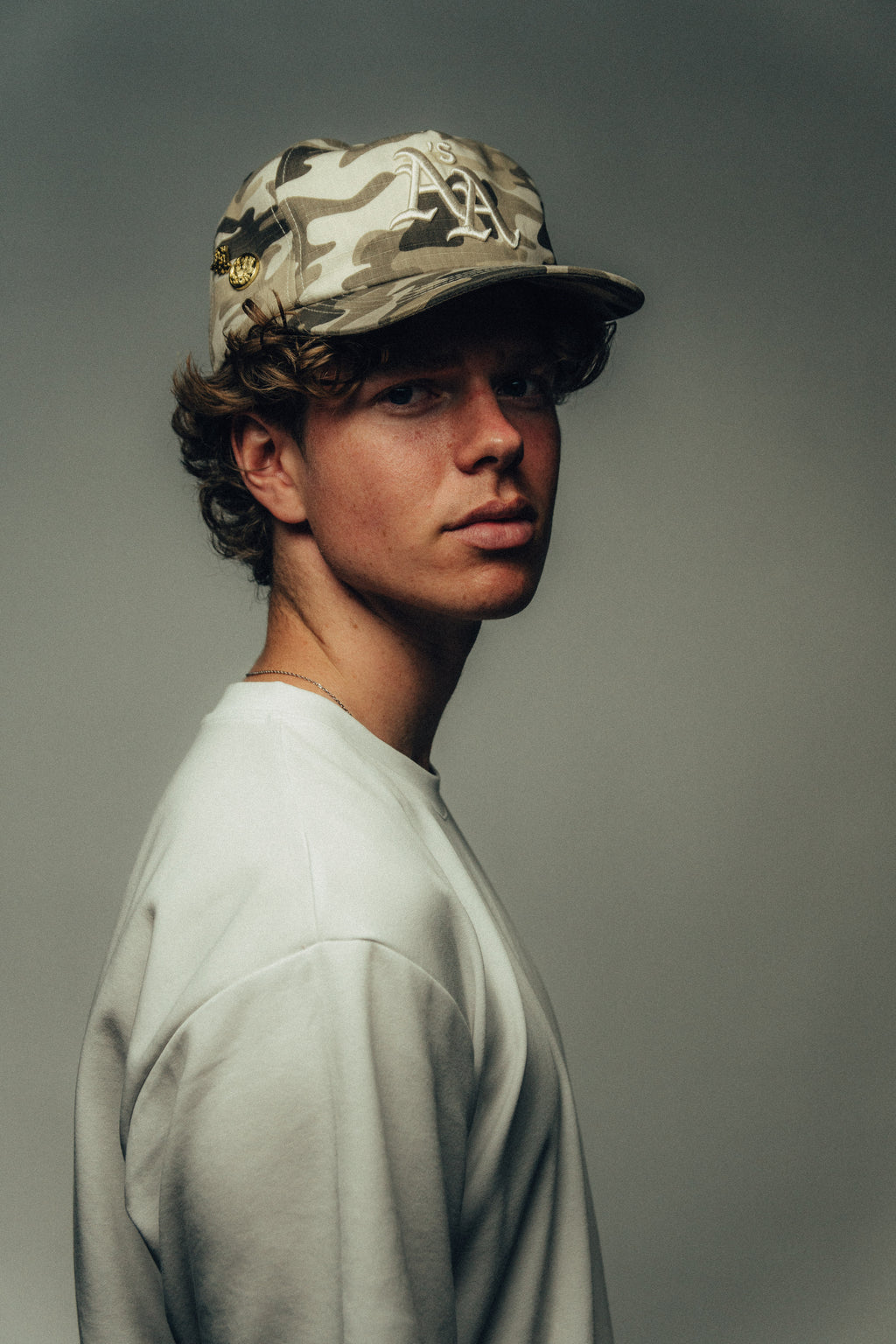 Desert camo snapback