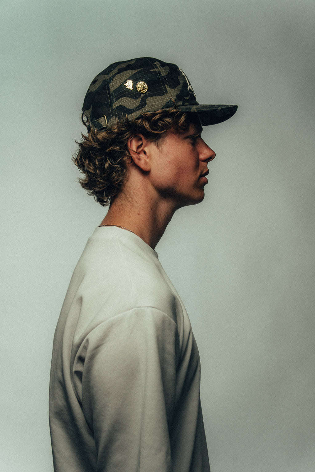 Woodland camo snapback